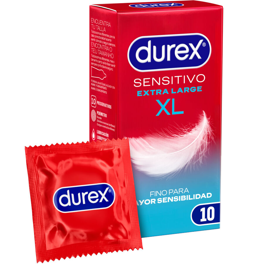 Durex Sensitive XL Kondomer 10-pack
