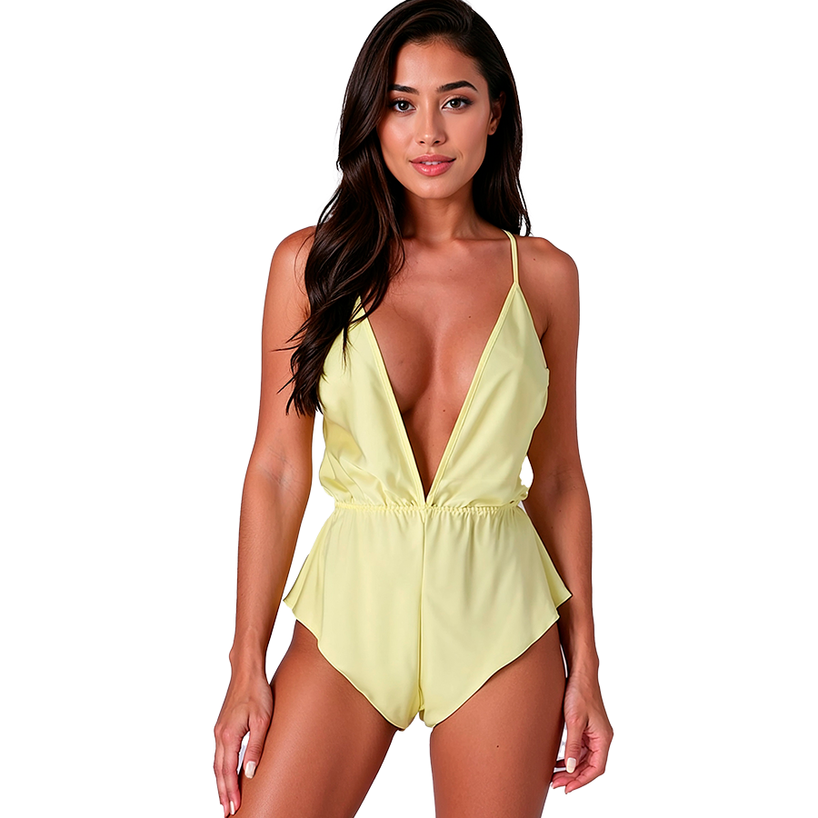PASSION Sensie Bodysuit Citron S/M