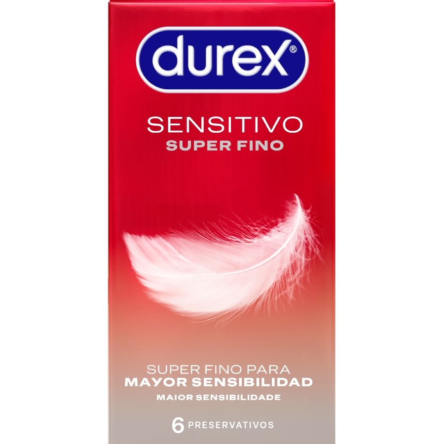 Durex Sensitive Total Contact Ultra Thin Kondomer 6-pack