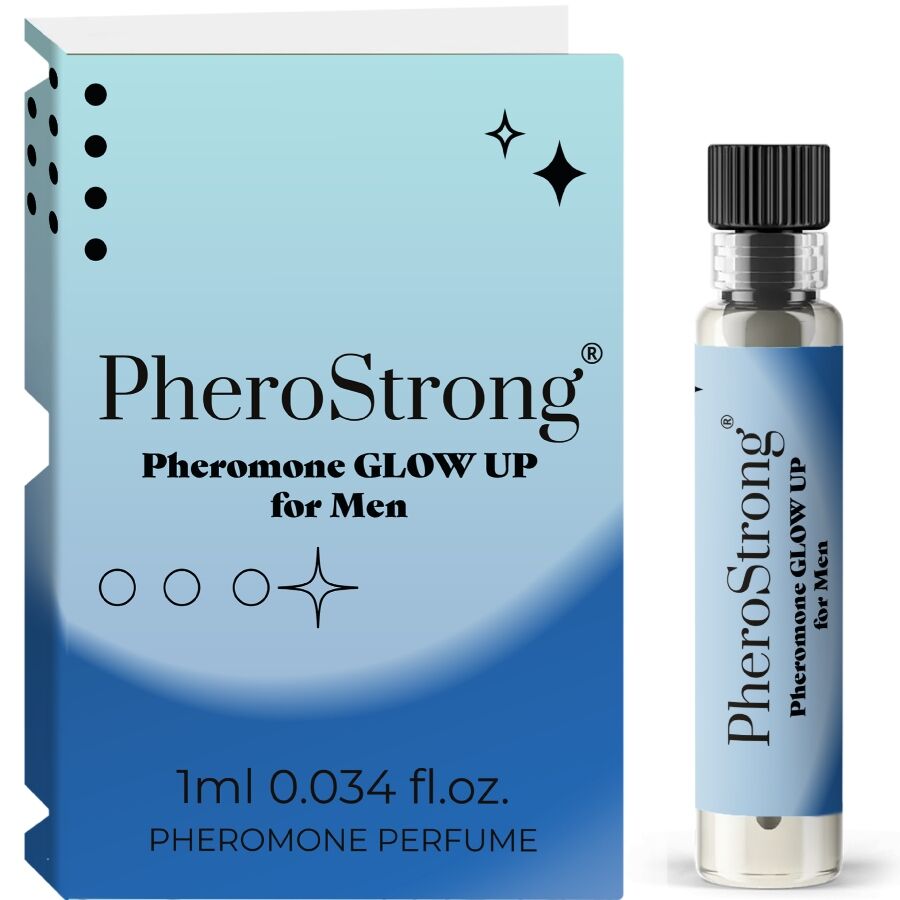 PheroStrong Glow Up Feromondofym för män 1 ml