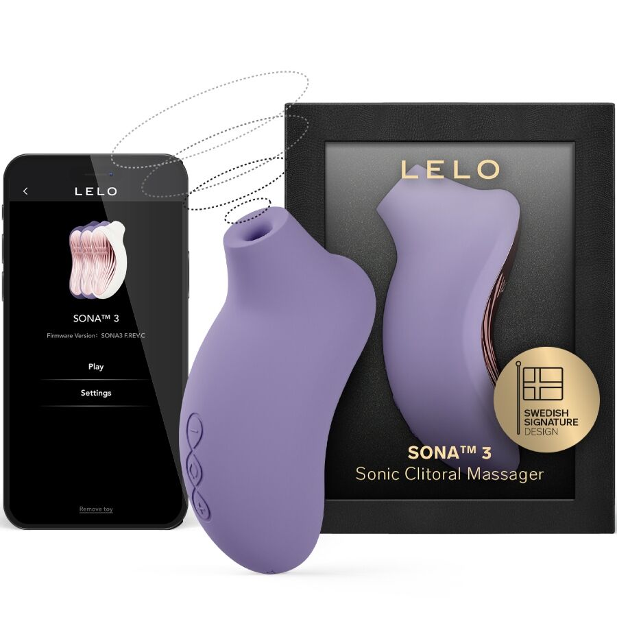 LELO Sona 3 – Sonic Klitorismassage i Violet Dusk