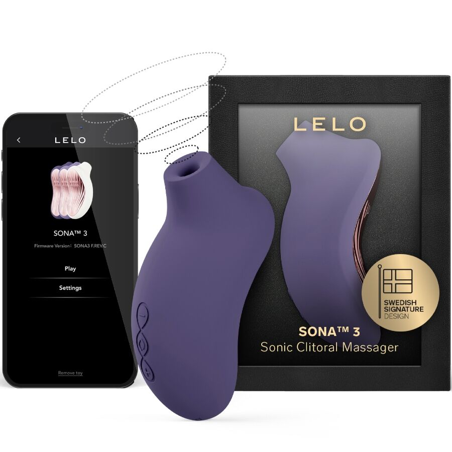 LELO Sona 3 – Sonic Klitoral Massager i Cyber Purple