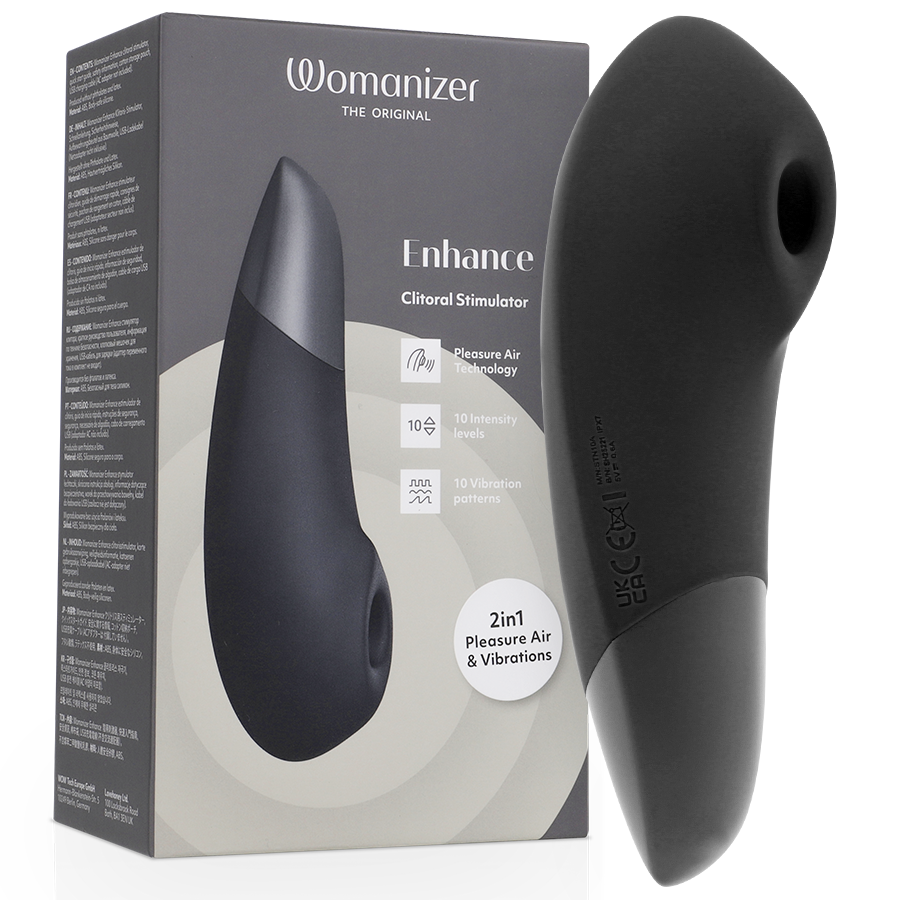 Womanizer Enhance – Klitoral stimulator med luftpuls och vibration