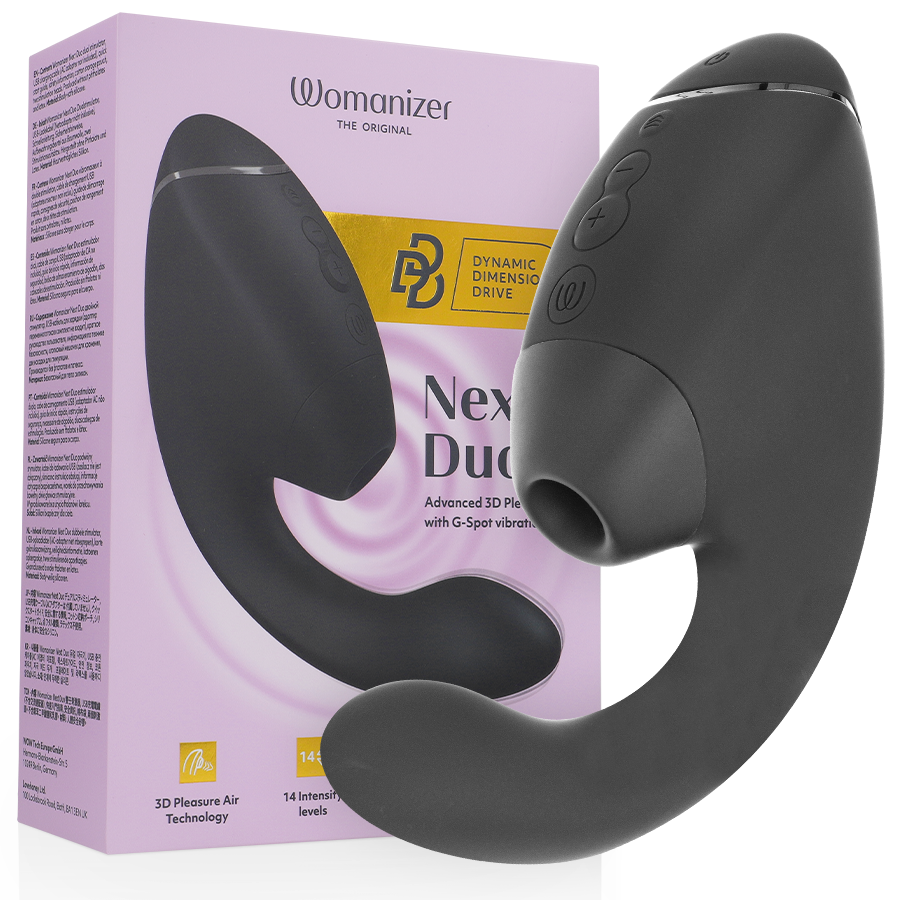 Womanizer Duo Next – Dubbel Clitoris- och G-punktsstimulator