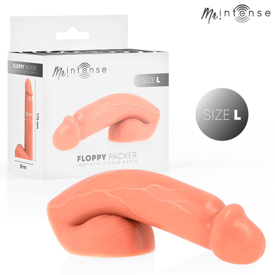 Mr Intense Floppy Packer Realistisk Penis Storlek L