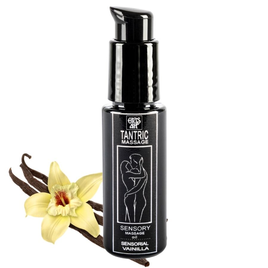 Erotisk tantrisk massageolja med vanilj – 30 ml