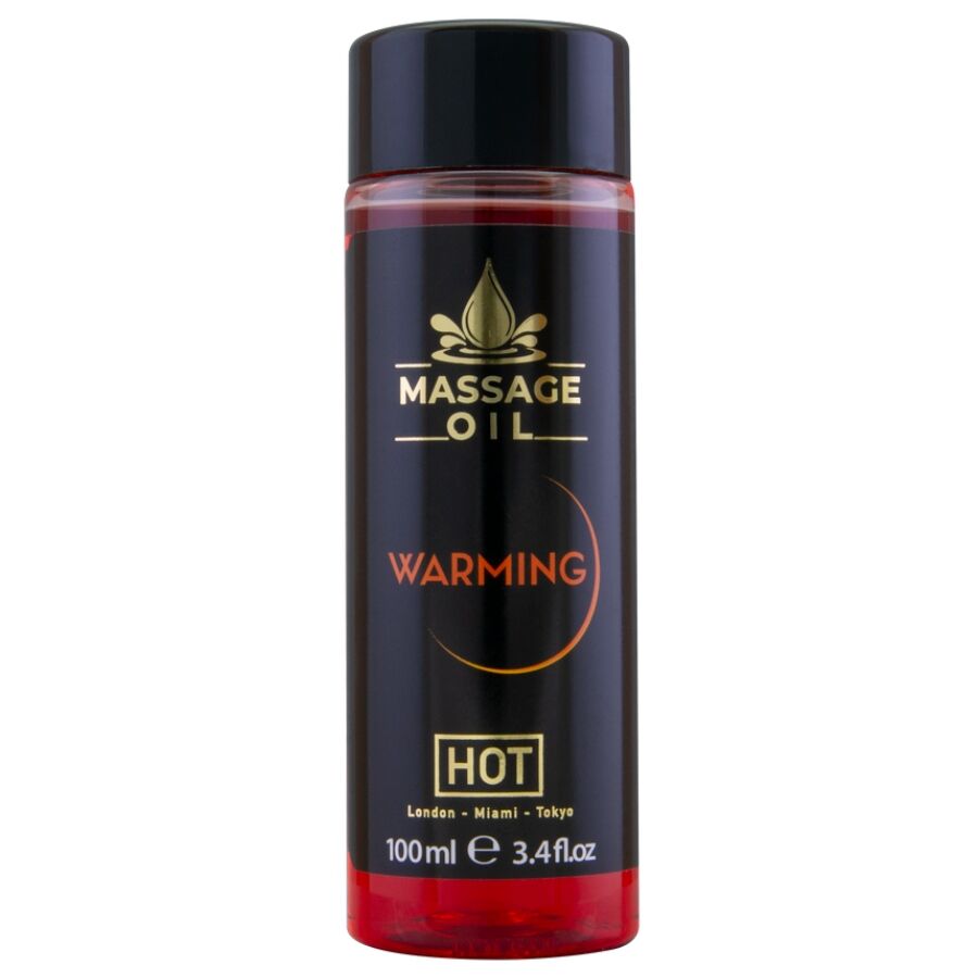 Värmande massageolja 100 ml