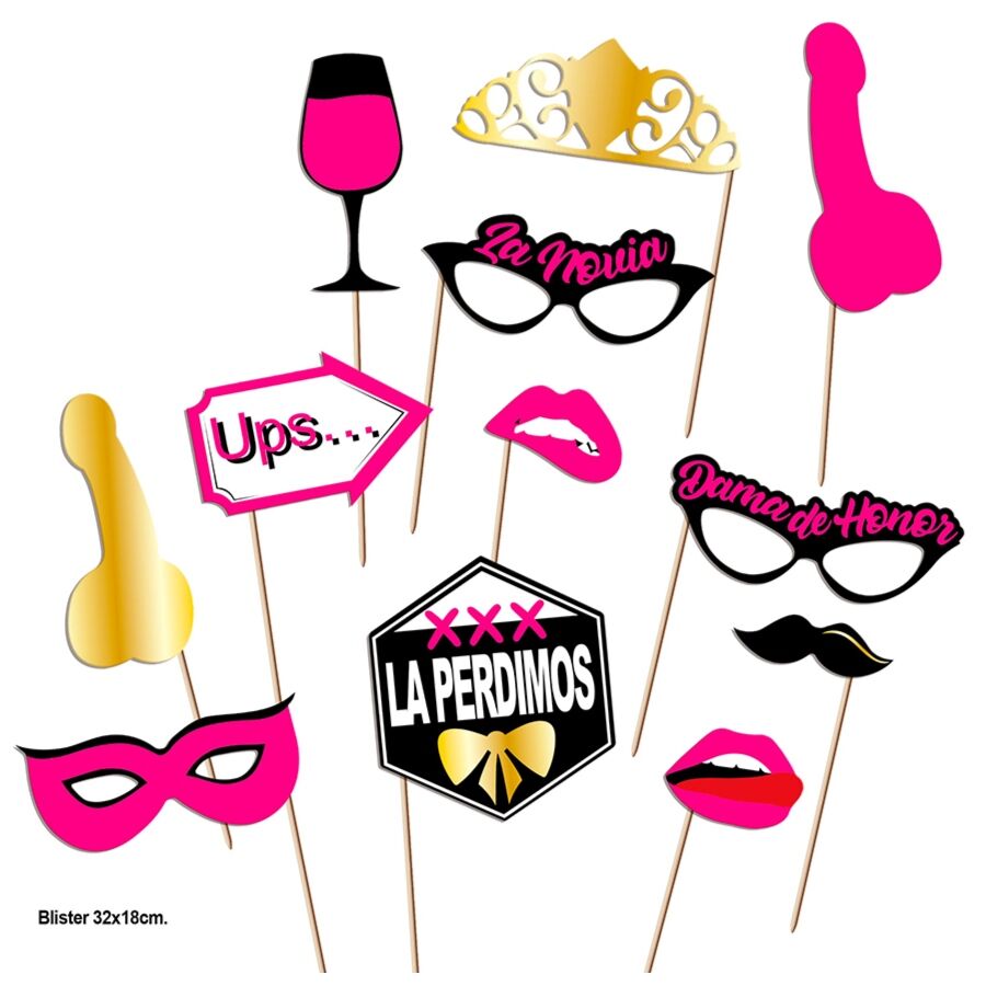 Photocall Party Set Model 2 – 12 delar