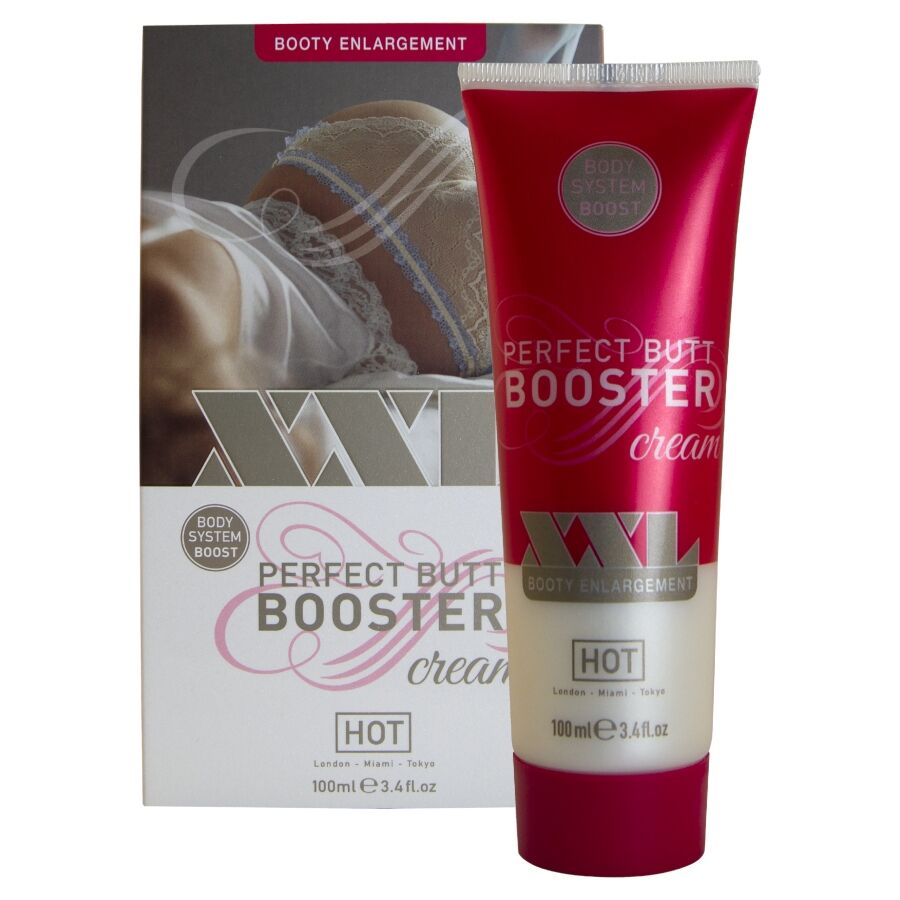 HOT XXL Booty Booster Cream – Straffande Bakkremme 100 ml