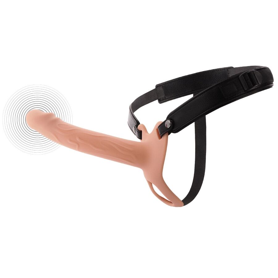 Inferno vibrerande penisökning med sele 20 cm