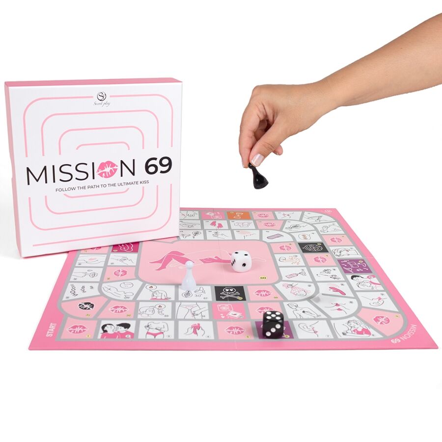 Brädspel för par – Mission 69