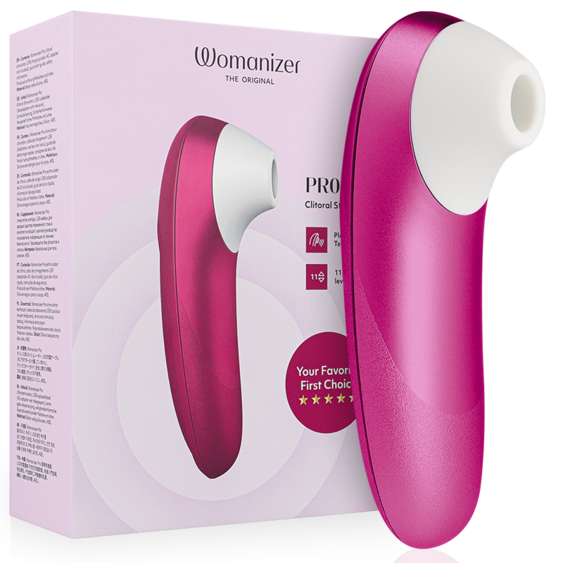 Womanizer Pro Vibrant – Luftstimulator för Klitoris