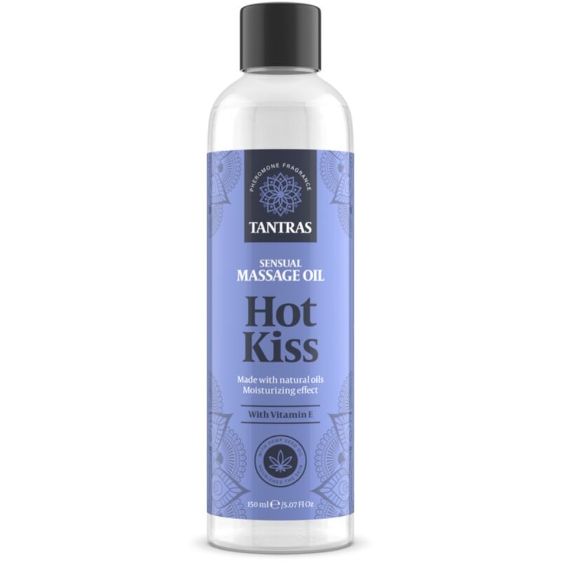 Tantras Love Oil Hot Kiss – Massageolja med Feromoner 150 ml