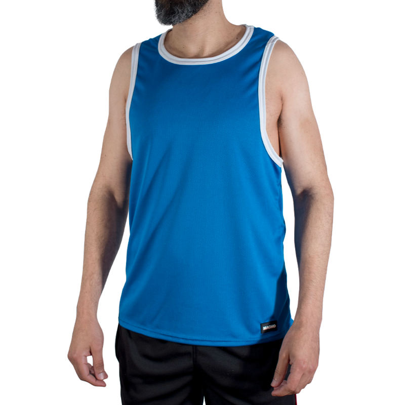 Macho Sportskjorta Blå L/XL