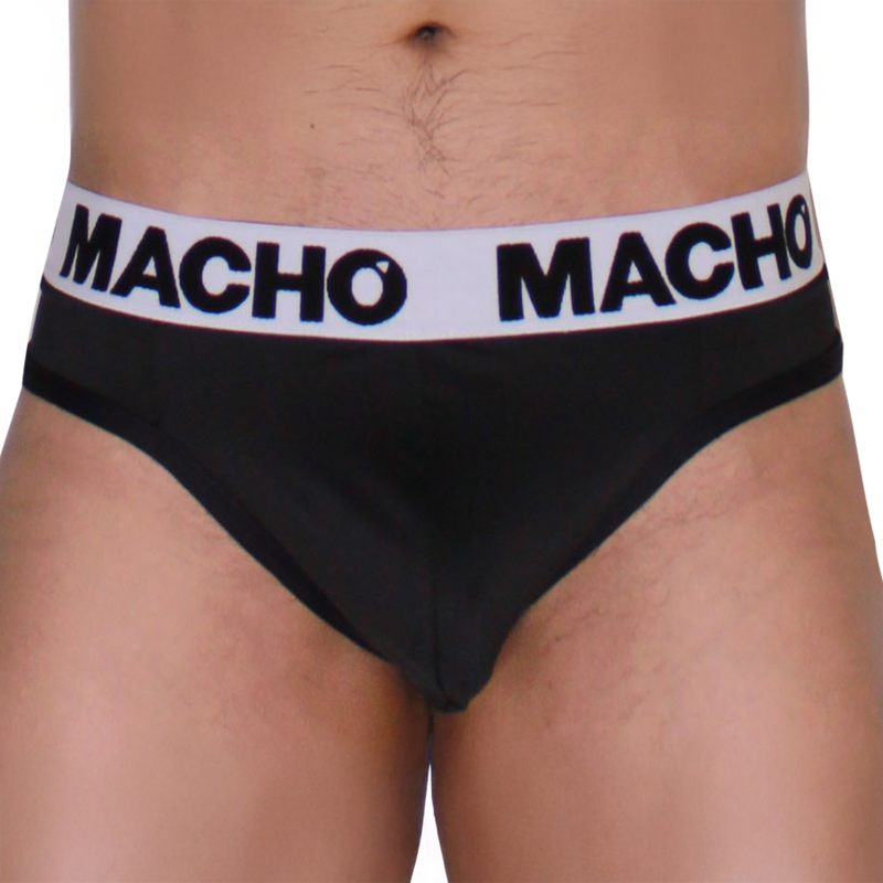 Macho MTG002 Stringtrosa Svart/Svart M