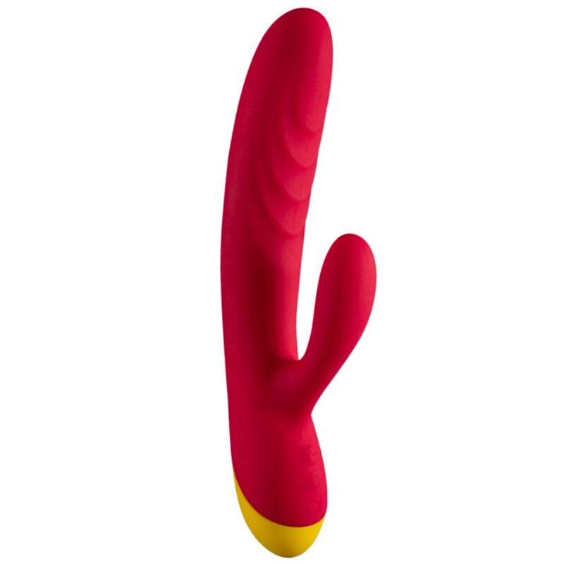 ROMP Jazz – Uppladdningsbar Kanin-Vibrator i Röd