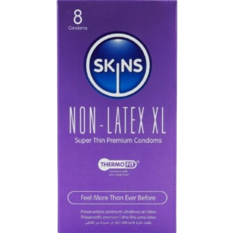 SKINS latexfria kondomer XL 4-pack