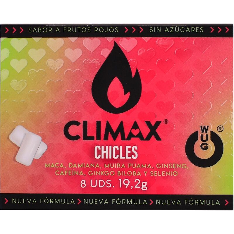 WUG Climax – Funktionellt tuggummi för lust och vitalitet