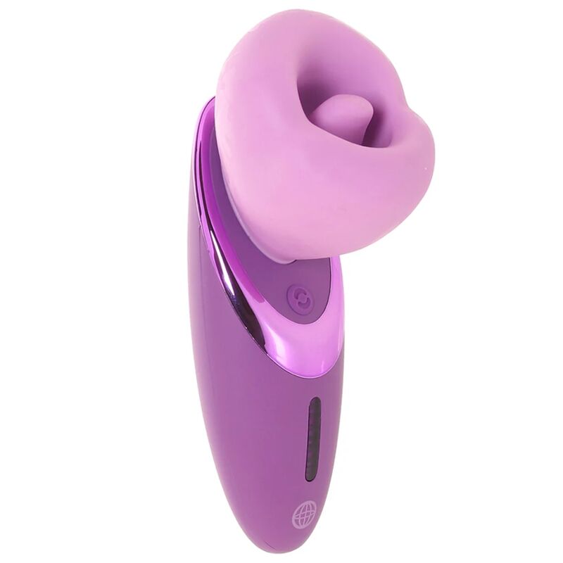 Klitorisstimulator med Suktion och Vibration – Lila