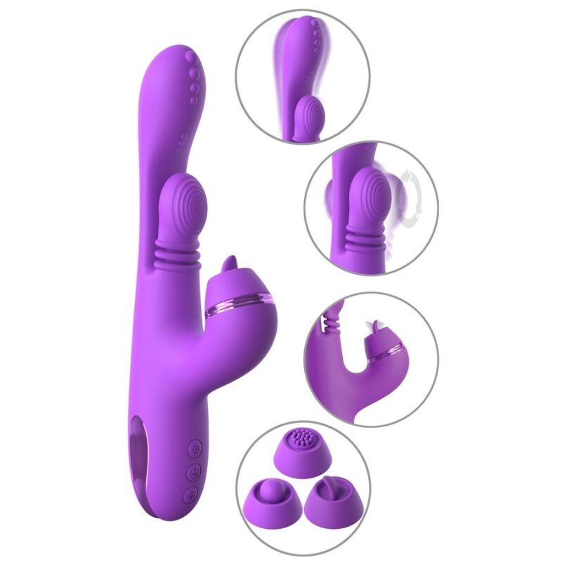 Intimotion Pulse Pro Rabbit Vibrator i Lila