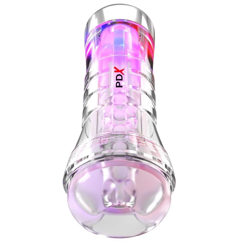 PDX Elite ViewTube XXL LED Transparent Stroker