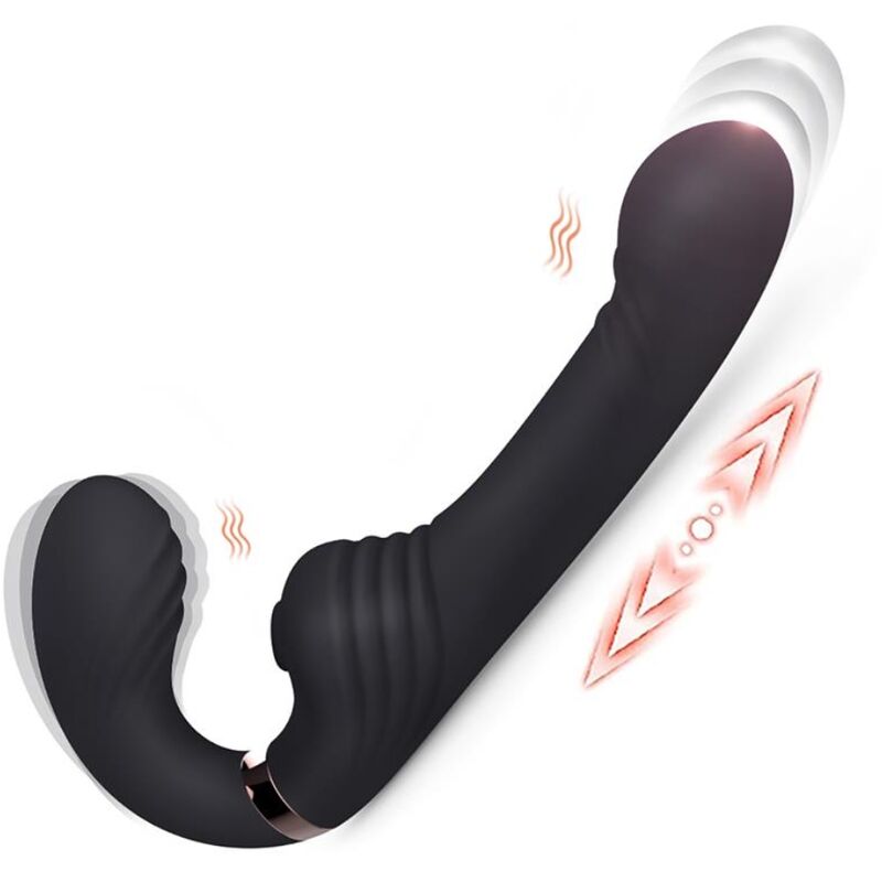 Dual Vibe vibrator med rotation och stöt