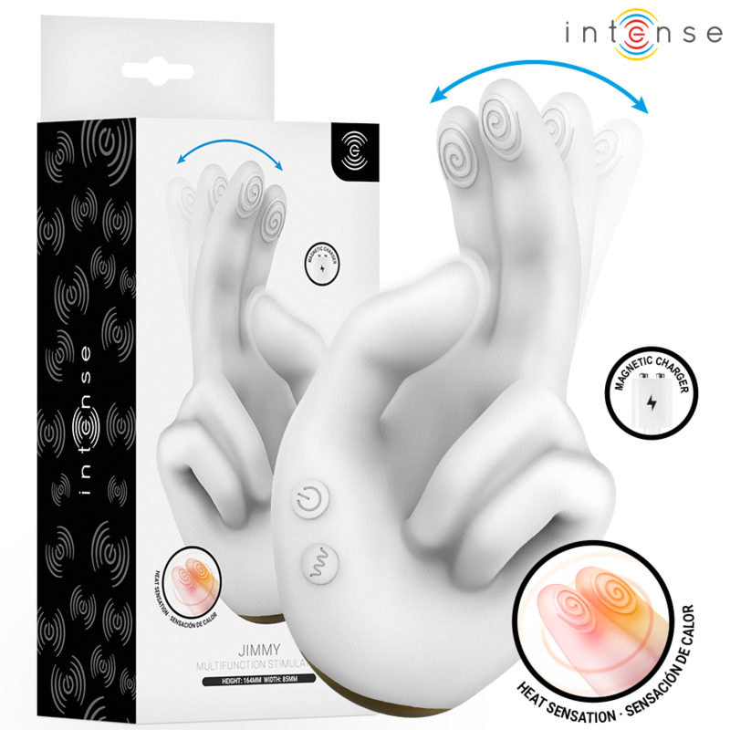 Jimmy – Handformad Stimulator med Vibration och Värme