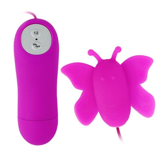 Fjäril Klitoris Stimulator med Fjärrkontroll – 12 Vibrationshastigheter