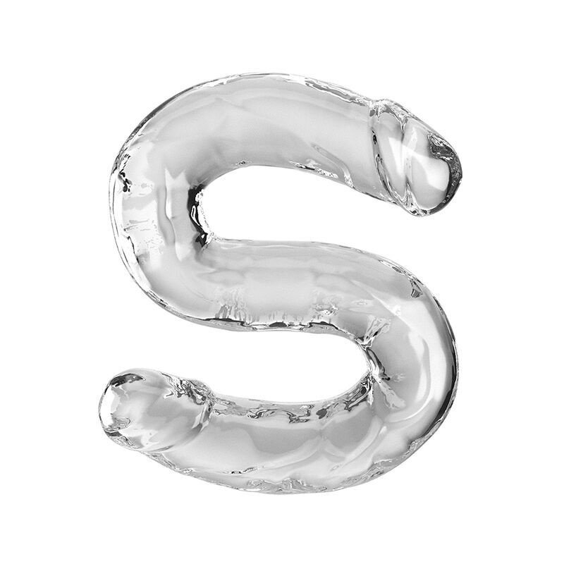King Cock Double Trouble Dubbel Dildo 46 cm Transparent