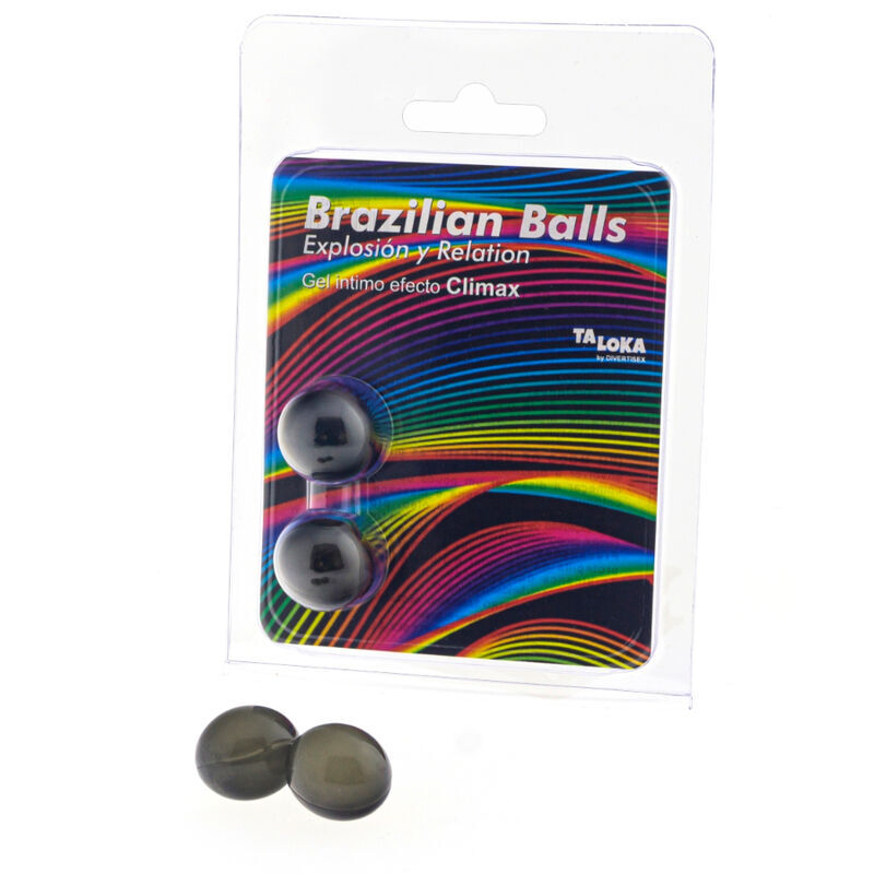 Taloka – 2 brasilianska kulor med stimulerande gel
