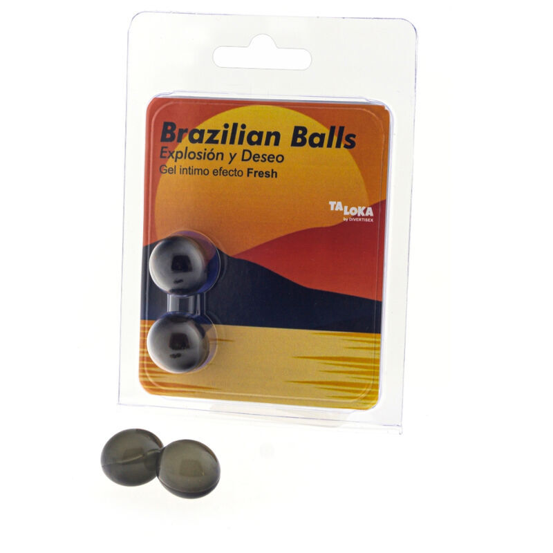 TALOKA - 2 brasilianska kulor med frisk effekt och spännande gel