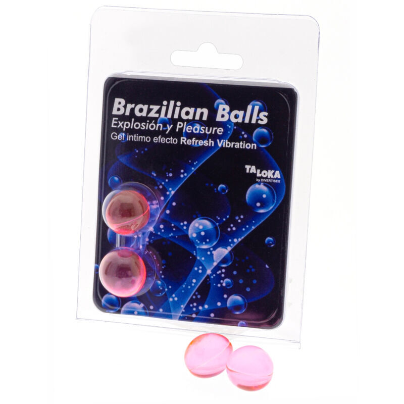 Brasilianska Ballar med Vibrerande Effekt och Stimulerande Gel