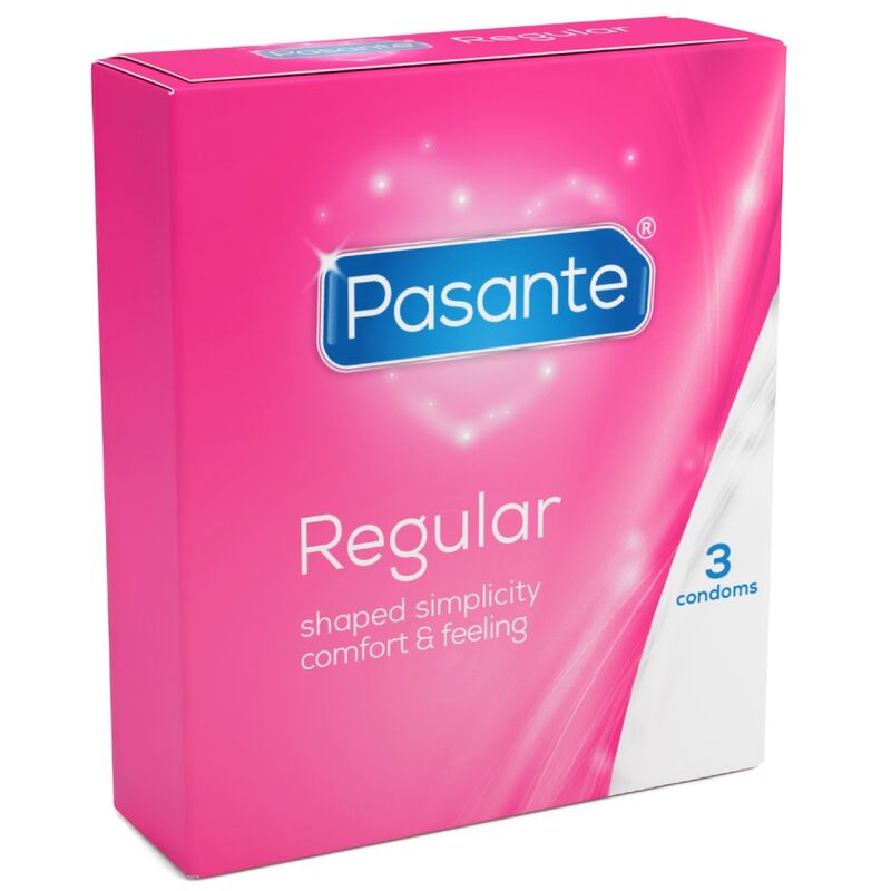 Pasante Regular Kondomer 3-Pack