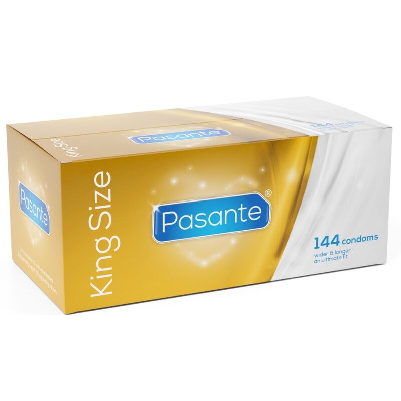 Pasante King Size Kondomer – 144-pack