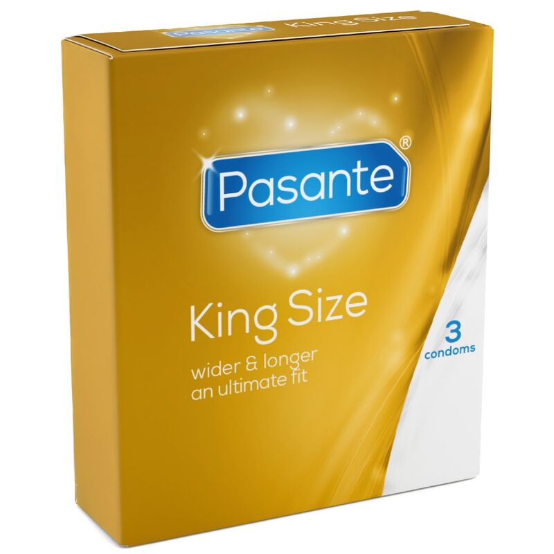 Pasante King Size Kondomer 3-pack