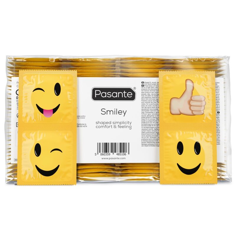 Pasante Smiley Kondomer 144-pack