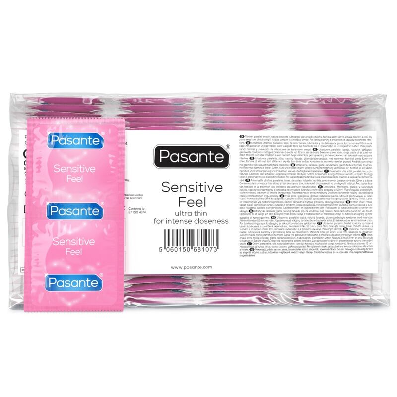 Pasante Sensitive Feel Kondom 144-pack