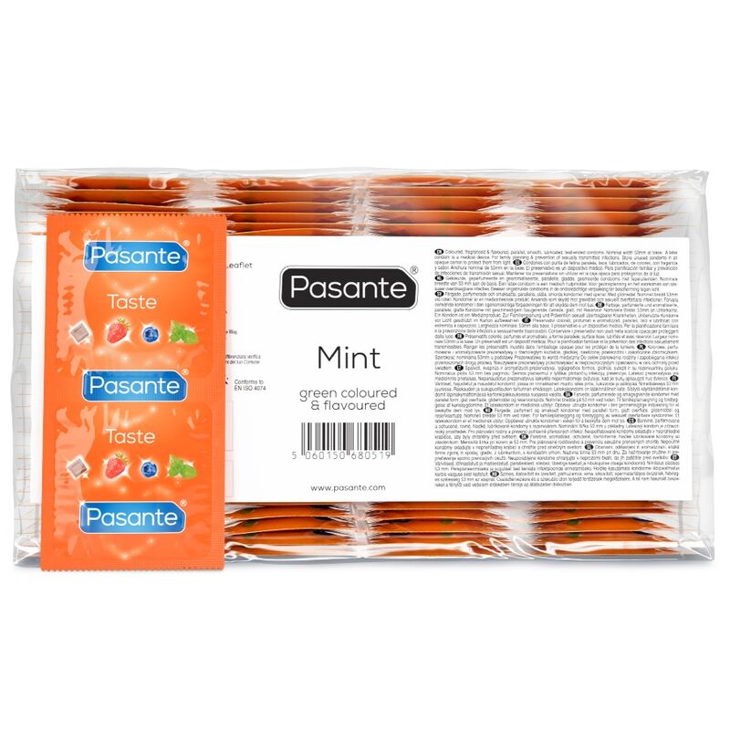 Pasante Mintsmak Kondomer 144 st