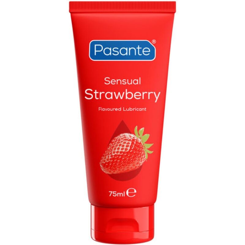 Pasante Wild Strawberry – Smaksatt glidmedel 75 ml