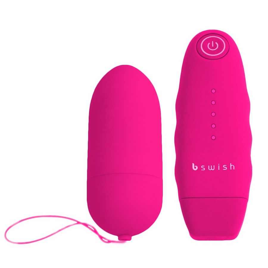 B Swish Bnaughty Unleashed Classic Pink – Fjärrkontrollerad Vibrator