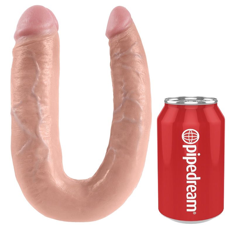 U-formad dubbel dildo – 17,8 cm