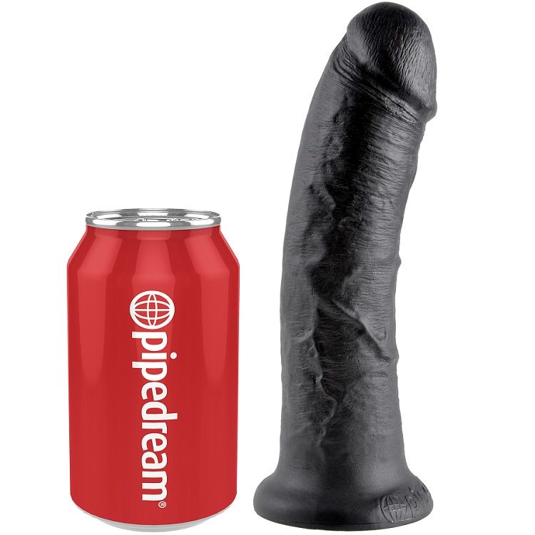 King Cock 8 Dildo Svart 20,3 cm