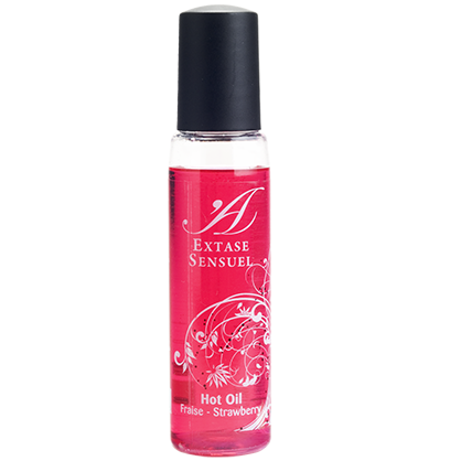 Extase Sensual – Stimulerande värmeolja med jordgubbssmak 35 ml