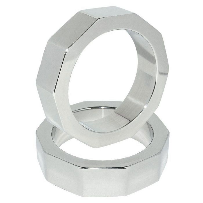 Metallring för penis och testiklar 50 mm