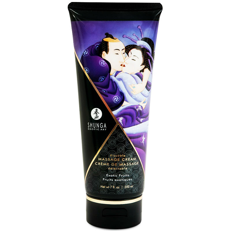 Shunga Exotic Fruits Massagekräm 200 ml