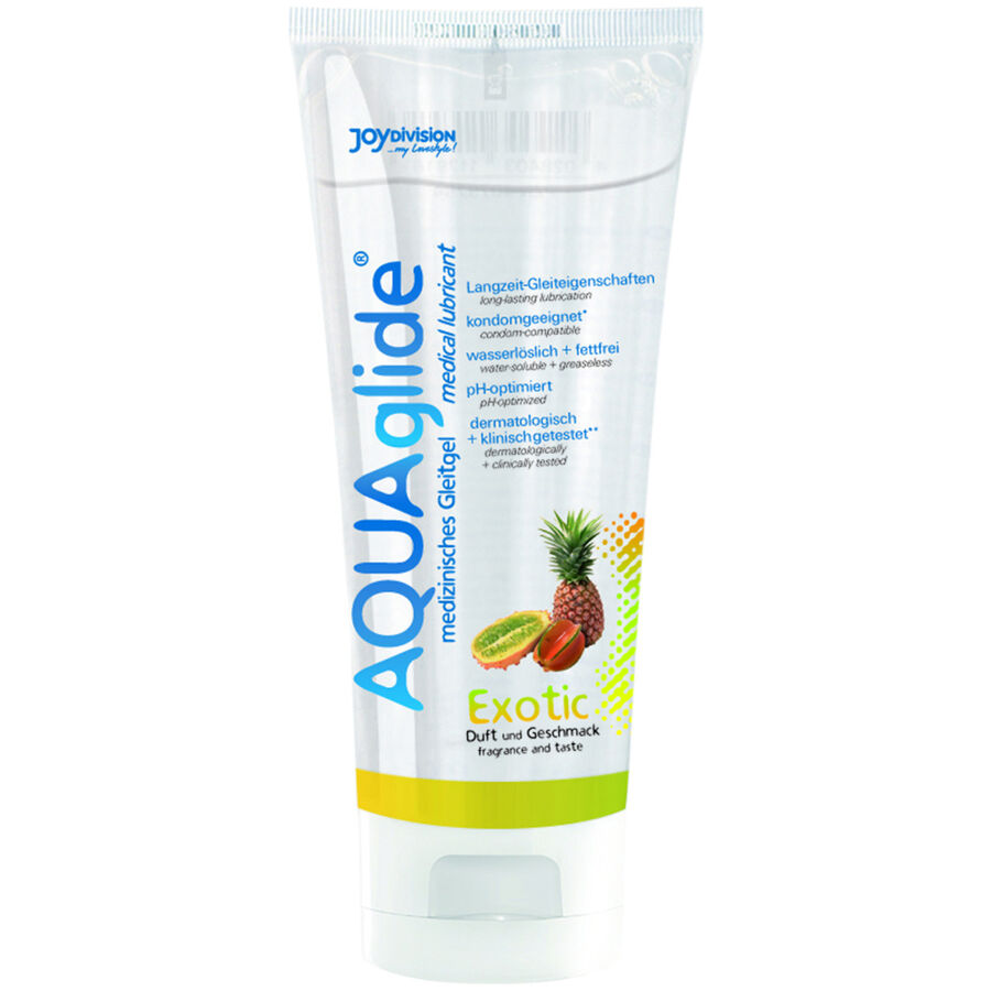 AquaGlide Exotic – Vattenbaserat Glidmedel 100 ml
