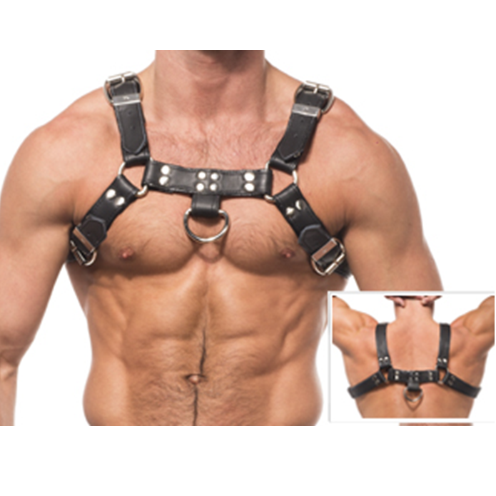 Läderväst med kedjor – Chain Harness III