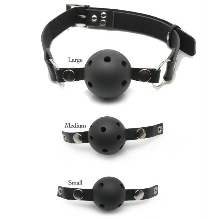 Ball Gag Träningssystem med 3 Utbytbara Gags