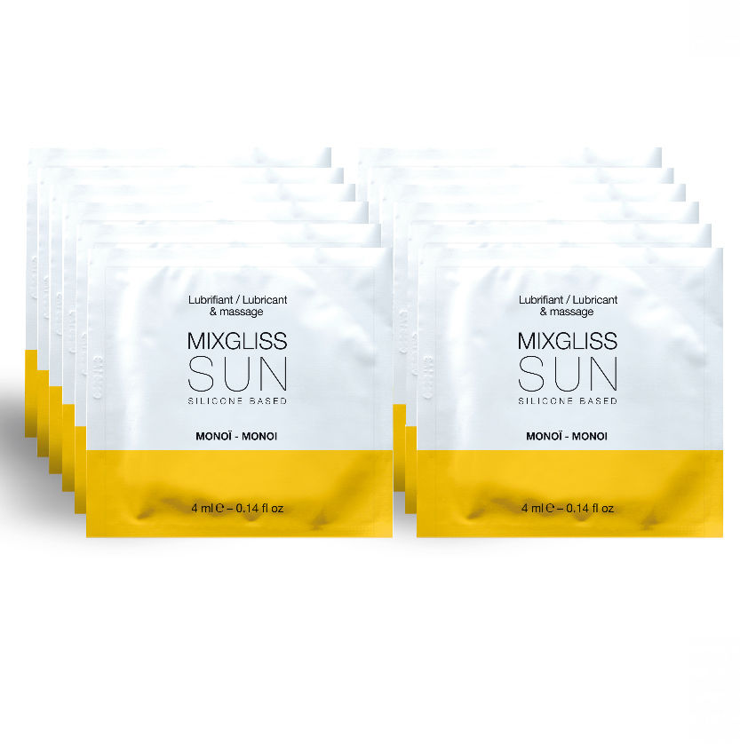 Mixgliss Silikon Glidmedel Monoi 12-pack 4ml