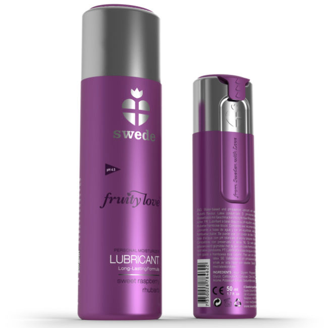 Fruity Love Gleitgel Hallon & Rabarbera 50 ml